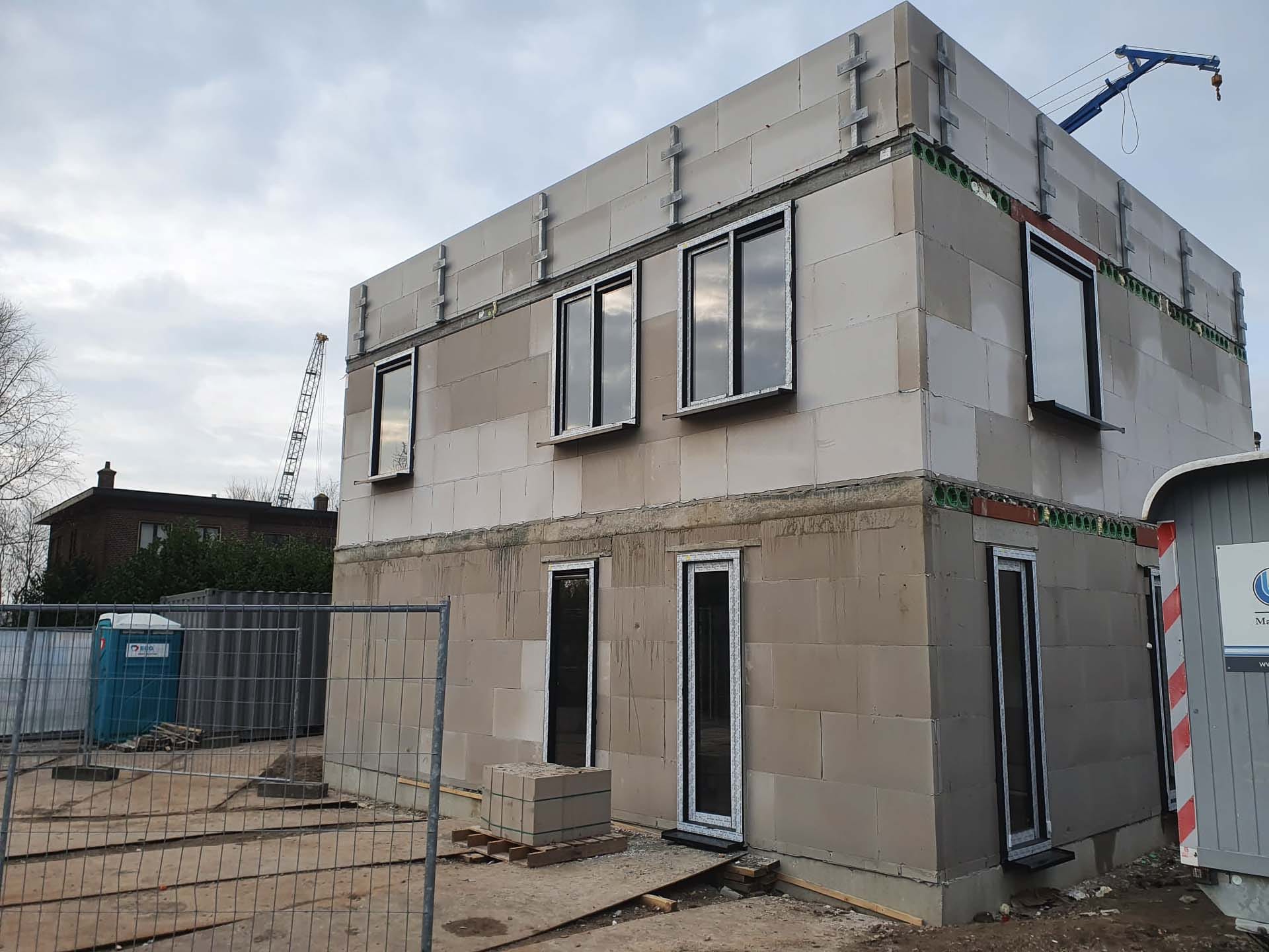 Prefab beton woningen